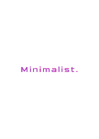 Minimalist THEME @130