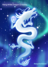 Rising White Dragon & Aurora