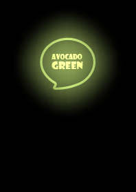 Love Avocado Green Neon Theme