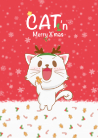 CAT 'n Merry X'mas minimal