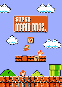 Super Mario Bros 8 Bit Theme Line Design Line Store