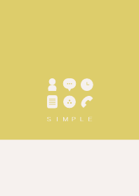 シンプル（beige green))V.198
