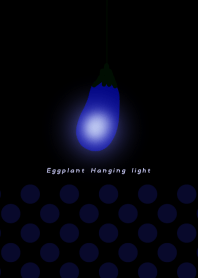 Eggplant Hanging light