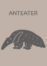 Anteater simple brown