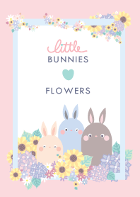 Little Bunnies Love Flowers