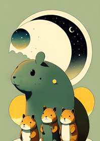 Ukiyo-e - Capybara 46626B