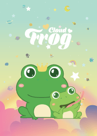 Frog Cloud Galaxy Lemon
