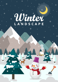 snowy winter landscape
