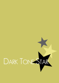 DARK TONE STAR*dark-yellow