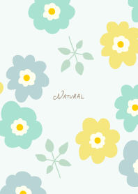 Nordic flowers leaves random20 Japan