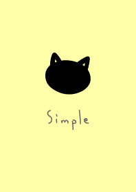 단순한 고양이: 레몬 옐로우 WV
