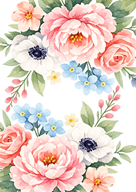 Watercolor flowers_032