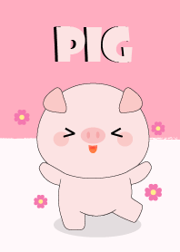 Cute Cute Pig Theme
