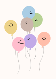 好可愛！氣球！