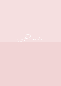 pure theme / baby pink