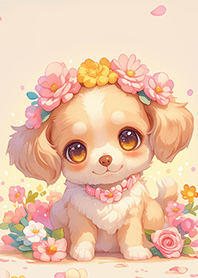 귀엽고 온순한 개 ❤