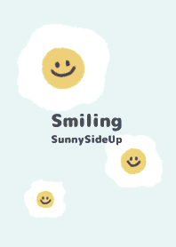 Smiling Sunny Side Up  - Dusty Blue 1