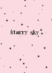 starry sky (pinkblack)