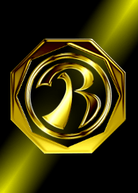 Brilliant gold(initial"R")