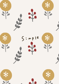 A sophisticated floral pattern.