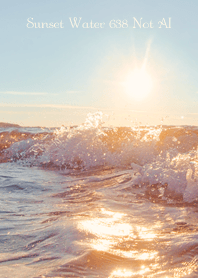 Sunset Water 638 Not AI