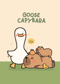 ห่าน & คาปิบาร่า : สีเขียวกรีน