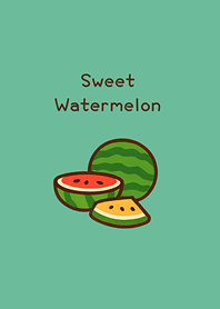 Cooling watermelon(Mint Green)