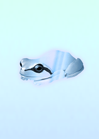 Thankful sapphire frog