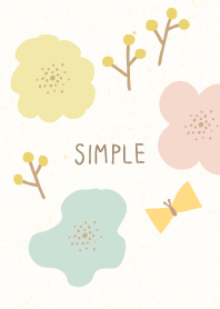 Cute flowers and butterflies from Japan