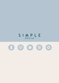 SIMPLE ICON-BLUE- 22