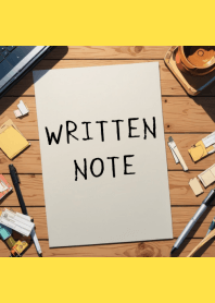 WRITTEN NOTE-YELLOW2
