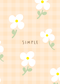 Check pattern flower garden14 from Japan