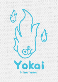 Yokai -hinotama1 ver_Blue3