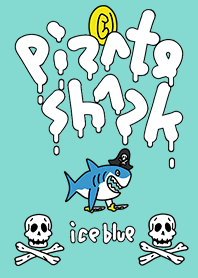 PIRATE SHARK iceblue.