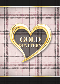 Gold Heart - Plaid  - 01 FP-10