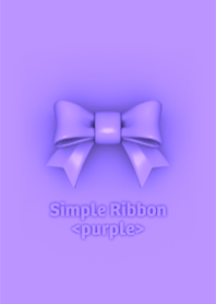 Simple Ribbon <purple>