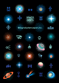ドッド絵★宇宙着せかえ