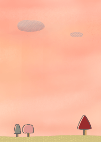 秋の茜空