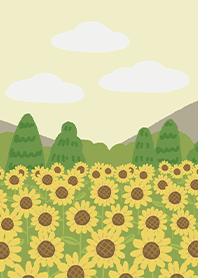Blissful Sunflower Meadows