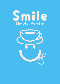 Smile & Teatime Pastel blue
