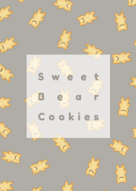 Sweet Bear Cookies (gray)