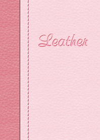 Leather pink×pink