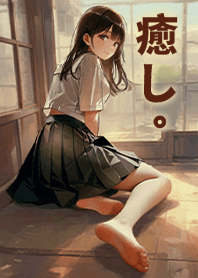 治癒系美少女-外婆家的高中女孩1.3質感黑色