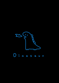ゆる恐竜 / 黒と青
