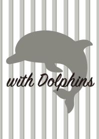 with Dolphins "stripes"
