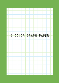 2 COLOR GRAPH PAPER/BLUE&GR/GREEN/YELLOW