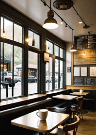 Cozy Coffee shop 3b9dF9