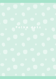 Polka dot pattern01 on BG