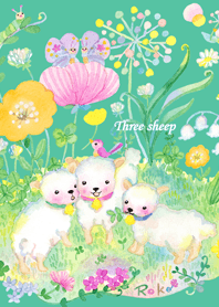 Three sheep
