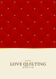 LOVE QUILTING-RED 3